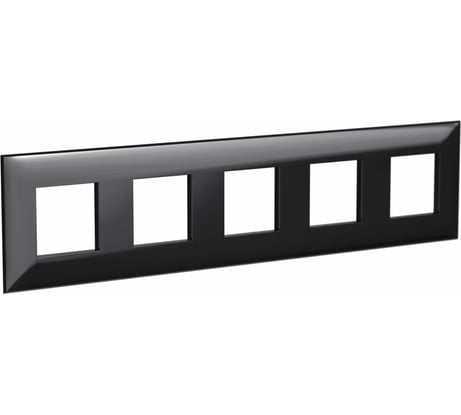 Рамка DKC, ARTLEBEDEV Avanti, Черный квадрат, 10 модулей 4402900