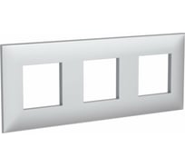 Рамка DKC ARTLEBEDEV Avanti, Закаленная сталь, 6 модулей 4404906