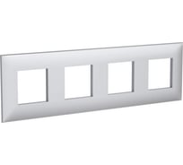 Рамка DKC, ARTLEBEDEV Avanti, Закаленная сталь, 8 модулей 4404908