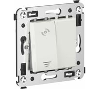 Кнопочный диммер в стену DKC Avanti, Белое облако 4400343