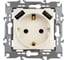 Розетка ЭРА 12410902 2PE, 16A/250В, шторки, с 2xUSB, 5В/3А, 12, слоновая кость, 10/100/2000 Б0047841 2