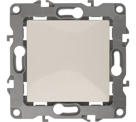 Кнопка ЭРА 12111102 10АХ250В, 12, слоновая кость, 10/100/2500 Б0047831