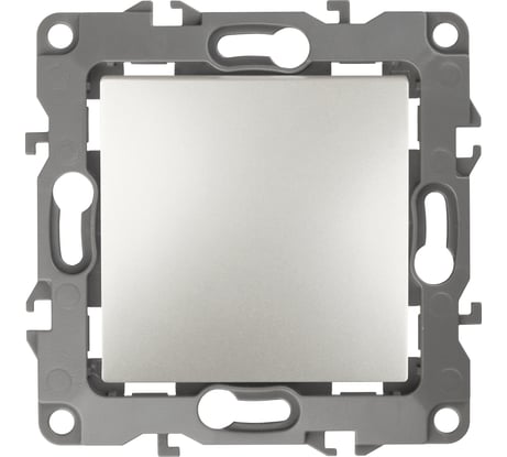 Кнопка ЭРА 12111115 10АХ250В, 12, перламутр, Б0047839