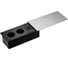 Выдвижная встраиваемая розетка Mebax JX (Slide Top) 2 секции Серебро 200х100х63мм 2 USB (с каб.пит.) 00-00002888 1