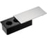 Выдвижная встраиваемая розетка Mebax JX (Slide Top) 2 секции Серебро 200х100х63мм 2 USB (с каб.пит.) 00-00002888 2