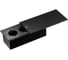 Выдвижная встраиваемая розетка Mebax JX (Slide Top) 2 секции Чёрный 200х100х63мм 2 USB (с каб.пит.) 00-00002889 2