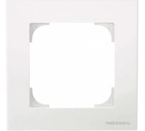 Рамка ABB SKY 1 пост, альпийский белый 2CLA857100A1101