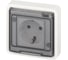Розетка ЭРА Эксперт 11252101 2PE IP55, 16A, 250В, СУ, белый Б0063259 5