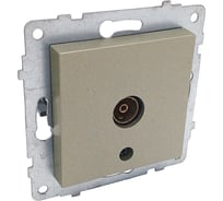 Механизм TV розетки Ovivo (оконечная), антрацит 600-000313-225