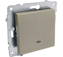 Механизм выключателя Ovivo 2-клавишный (перекрестный), антрацит 600-000213-214