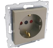 Механизм розетки Ovivo с/з шторки, антрацит 600-000313-218