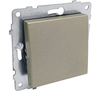 Механизм выключателя Ovivo 2-клавишный, антрацит 600-000213-200