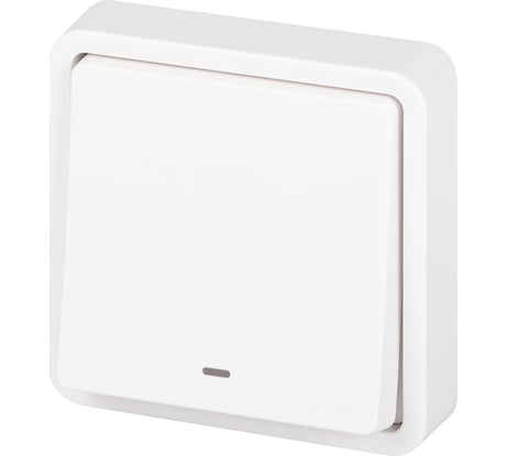 Переключатель ЭРА Эксперт 11152701 с подсветкой IP55, 10АХ250В, СУ, белый Б0063253