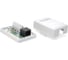 Настенная розетка 1 порт RJ-45, категория 6, белая, TWT-SM1-45/6-WH 1