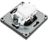Розетка с заземлением со шторками ArtGallery Systeme Electric 16А, механизм, Базальт GAL001445 6
