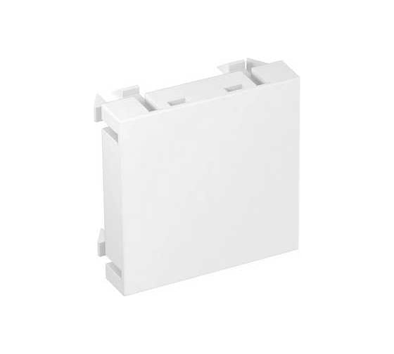 Заглушка OBO Bettermann 1 модуль Modul45, 45x45 мм, белая 6117406