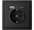 Розетка 16А с 2 USB A+C Systeme Electric ArtGallery Карбон, 5В/2,4А/3,0А, 2x5В/1,5А, механизм GAL001032 3