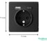 Розетка 16А с 2 USB A+C Systeme Electric ArtGallery Карбон, 5В/2,4А/3,0А, 2x5В/1,5А, механизм GAL001032 5