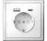 Розетка Systeme Electric ArtGallery 16 А 2 USB A+C 5 В/2,4 А/3,0 А 2x5 В/1,5 А механизм Белый GAL000132 13