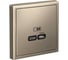 USB Розетка тип-С Systeme Electric ArtGallery Шампань 65Вт высокоскоростная зарядка QC, PD, механизм GAL000527 3