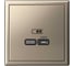 USB Розетка тип-С Systeme Electric ArtGallery Шампань 65Вт высокоскоростная зарядка QC, PD, механизм GAL000527 4