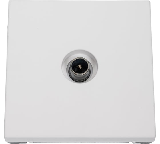 TV-розетка Systeme Electric ArtGallery Лотос оконечная 1DB, механизм GAL001391 1