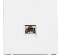 Розетка компьютерная Systeme Electric ArtGallery Лотос RJ45, кат. 6A, механизм GAL001386