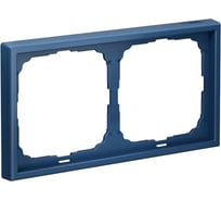 Рамка 2-постовая Systeme Electric ArtGallery Аквамарин универсальная GAL001102