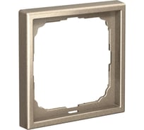 Рамка 1-постовая Systeme Electric ArtGallery Шампань GAL000501