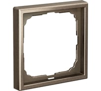 Рамка 1-постовая Systeme Electric ArtGallery Мокко GAL000601