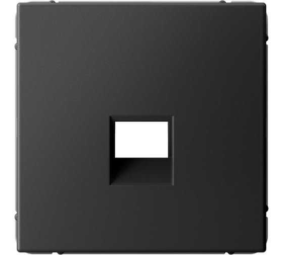 Накладка информационная типа Keystone Systeme Electric ArtGallery Базальт GAL001484