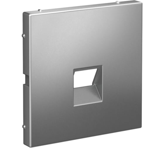 Накладка информационная типа Keystone Systeme Electric ArtGallery Сталь GAL000984