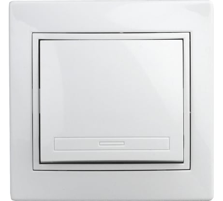 Переключатель промежуточный Intro Plano 110801, 10А, 250В, IP20, СУ, белый Б0053816