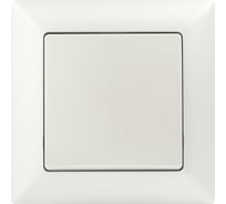 Переключатель промежуточный Intro Solo 410806 одноклавишный, 10А250В, IP20, СУ, перламутр Б0053622