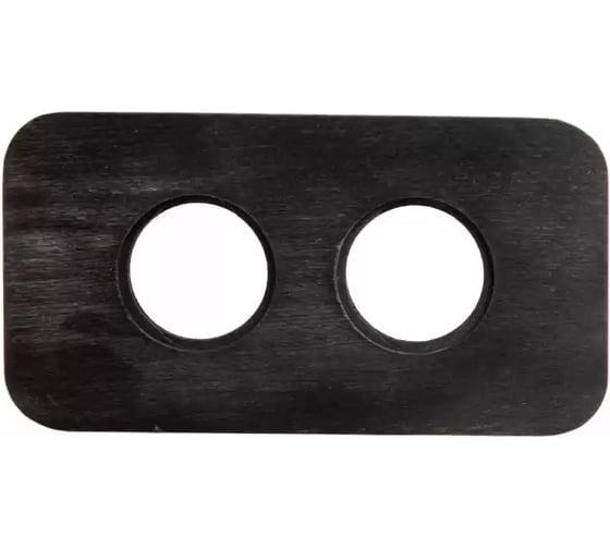 Рамка 2-х постовая Bironi Угольно-черный, скрытый монтаж BF6 BF5-620-119 1