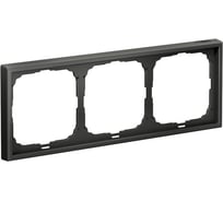 Рамка 3-постовая универсальная Systeme Electric ArtGallery Базальт GAL001403