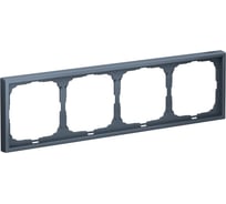 Рамка 4-постовая универсальная Systeme Electric ArtGallery Грифель GAL000704