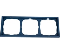 Рамка 3-постовая универсальная Systeme Electric ArtGallery Аквамарин GAL001103