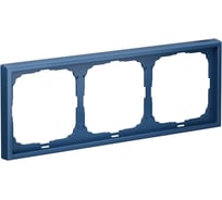 Рамка 3-постовая универсальная Systeme Electric ArtGallery Аквамарин GAL001103