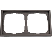 Рамка 2-постовая универсальная Systeme Electric ArtGallery Мокко GAL000602