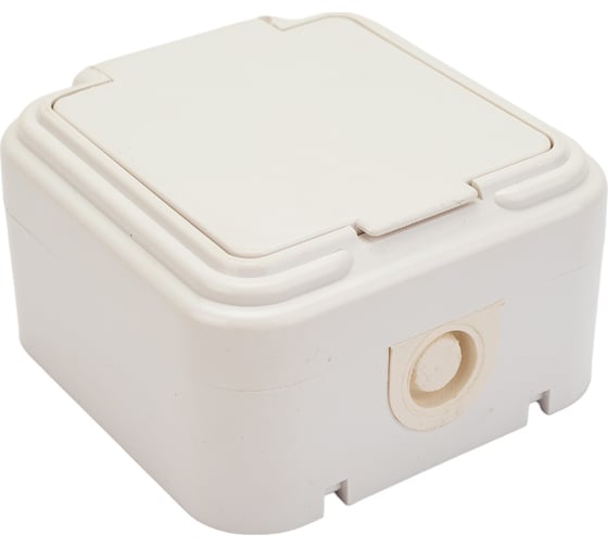 Розетка SVET RA 16-201-Б IP44 SV0925-0001