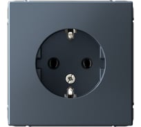 Розетка с заземлением ArtGallery Systeme Electric 16А, механизм, Грифель GAL000743