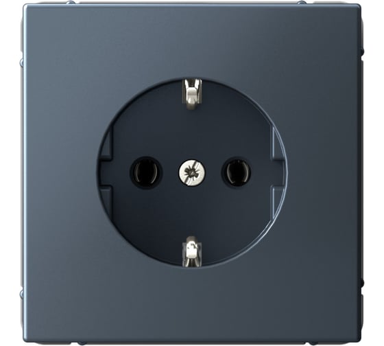 Розетка Systeme Electric ArtGallery Грифель с заземлением, 16А, механизм GAL000743