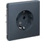 Розетка с заземлением ArtGallery Systeme Electric 16А, механизм, Грифель GAL000743 2
