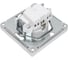 Розетка с заземлением со шторками ArtGallery Systeme Electric 16А, механизм, Лотос GAL001345 6