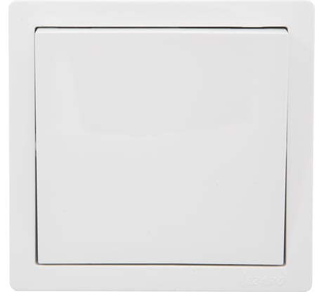 Выключатель Lezard LETO белый 752-0200-100