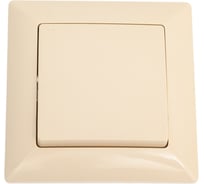 Кнопка включения Intro Solo 410902 10А250В, IP20, СУ, слоновая кость Б0053626