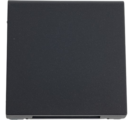 Вывод кабеля Systeme Electric ArtGallery Базальт механизм GAL001499 1