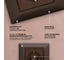 Розетка Metronex Electric Roma Choco одинарная с заземлением FRZ00010101TKR 4