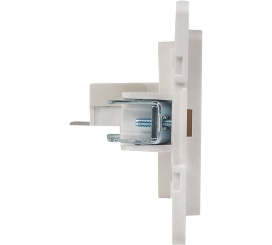Механизм 1-местной розетки EKF PROxima Стокгольм, RJ-45, белый EYK01-035-10